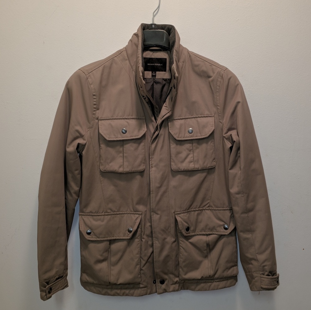 Banana Republic Khaki Field Jacket